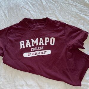 Ramapo College Maroon T-Shirt